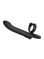 PRETTY LOVE MERRITT VIBRADOR ANAL CON ANILLO Y VIBRACION NEGRO