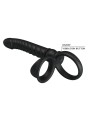 PRETTY LOVE MERRITT VIBRADOR ANAL CON ANILLO Y VIBRACION NEGRO