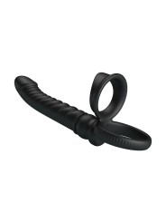 PRETTY LOVE MERRITT VIBRADOR ANAL CON ANILLO Y VIBRACION NEGRO