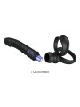 PRETTY LOVE MERRITT VIBRADOR ANAL CON ANILLO Y VIBRACION NEGRO