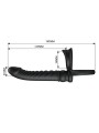 PRETTY LOVE MERRITT VIBRADOR ANAL CON ANILLO Y VIBRACION NEGRO