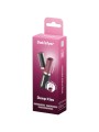 SATISFYER DEEP KISS ESTIMULADOR CLITORIS POR ONDAS GRANATE NEGRO