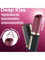 SATISFYER DEEP KISS ESTIMULADOR CLITORIS POR ONDAS GRANATE NEGRO