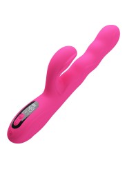PRETTY LOVE WINTERS VIBRADOR RABBIT MULTIFUNCION CON PANTALLA LED ROSA