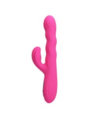 PRETTY LOVE WINTERS VIBRADOR RABBIT MULTIFUNCION CON PANTALLA LED ROSA