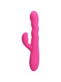 PRETTY LOVE WINTERS VIBRADOR RABBIT MULTIFUNCION CON PANTALLA LED ROSA