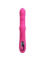 PRETTY LOVE WINTERS VIBRADOR RABBIT MULTIFUNCION CON PANTALLA LED ROSA
