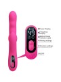 PRETTY LOVE WINTERS VIBRADOR RABBIT MULTIFUNCION CON PANTALLA LED ROSA