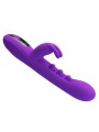 PRETTY LOVE SABIEN VIBRADOR RABBIT CON ESTIMULACION POR GOLPETEOS Y LED MORADO