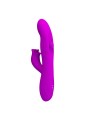 PRETTY LOVE YALANDA VIBRADOR RABBIT OSCILANTE CON PANTALLA LED MORADO
