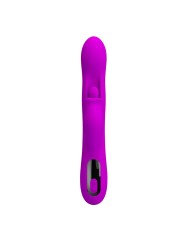PRETTY LOVE YALANDA VIBRADOR RABBIT OSCILANTE CON PANTALLA LED MORADO