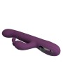 PRETTY LOVE DEE VIBRADOR RABBIT MULTIFUNCION OSCILANTE Y PERCUTOR MORADO