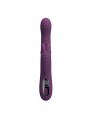 PRETTY LOVE DEE VIBRADOR RABBIT MULTIFUNCION OSCILANTE Y PERCUTOR MORADO