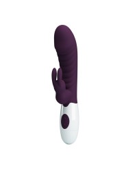 PRETTY LOVE NAUGHTY BUNNY VIBRADOR RABBIT 30 FUNCIONES MORADO