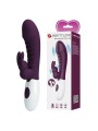 PRETTY LOVE NAUGHTY BUNNY VIBRADOR RABBIT 30 FUNCIONES MORADO
