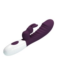 PRETTY LOVE NAUGHTY BUNNY VIBRADOR RABBIT 30 FUNCIONES MORADO