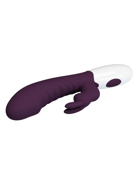 PRETTY LOVE NAUGHTY BUNNY VIBRADOR RABBIT 30 FUNCIONES MORADO