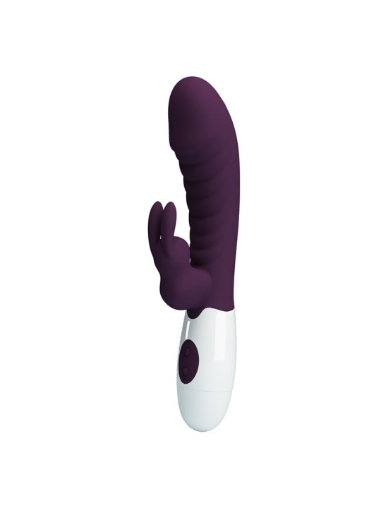 PRETTY LOVE NAUGHTY BUNNY VIBRADOR RABBIT 30 FUNCIONES MORADO