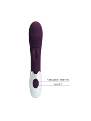 PRETTY LOVE NAUGHTY BUNNY VIBRADOR RABBIT 30 FUNCIONES MORADO
