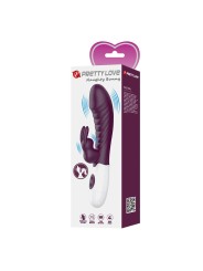PRETTY LOVE NAUGHTY BUNNY VIBRADOR RABBIT 30 FUNCIONES MORADO