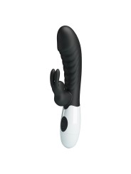 PRETTY LOVE NAUGHTY BUNNY VIBRADOR RABBIT 30 FUNCIONES NEGRO