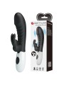 PRETTY LOVE NAUGHTY BUNNY VIBRADOR RABBIT 30 FUNCIONES NEGRO