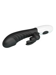 PRETTY LOVE NAUGHTY BUNNY VIBRADOR RABBIT 30 FUNCIONES NEGRO