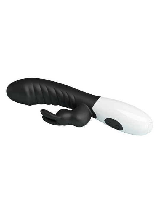 PRETTY LOVE NAUGHTY BUNNY VIBRADOR RABBIT 30 FUNCIONES NEGRO
