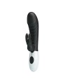 PRETTY LOVE NAUGHTY BUNNY VIBRADOR RABBIT 30 FUNCIONES NEGRO