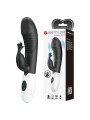 PRETTY LOVE RASMUSSEN VIBRADOR RABBIT 30 FUNCIONES NEGRO