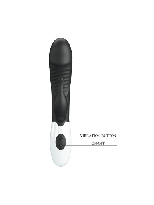 PRETTY LOVE RASMUSSEN VIBRADOR RABBIT 30 FUNCIONES NEGRO