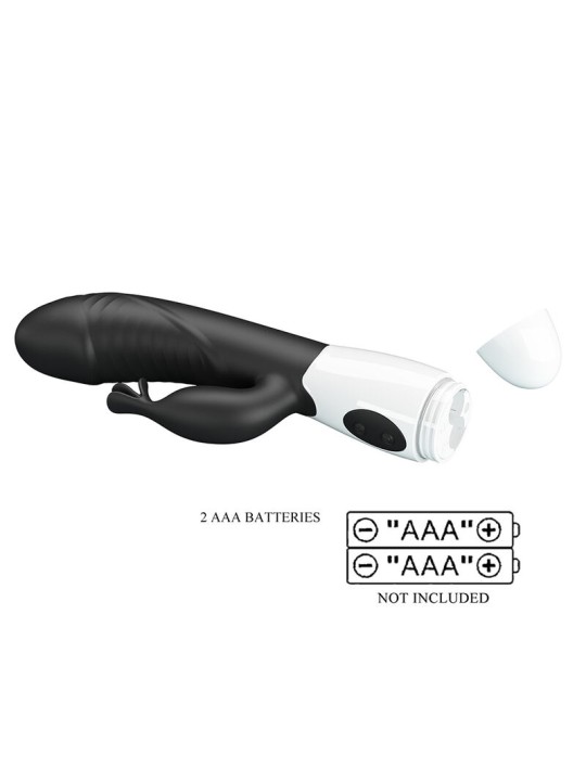 PRETTY LOVE RASMUSSEN VIBRADOR RABBIT 30 FUNCIONES NEGRO