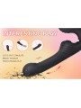 NALONE ALLOW VIBRADOR DOBLE CON ROTACION Y EMPUJE NEGRO