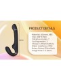 NALONE ALLOW VIBRADOR DOBLE CON ROTACION Y EMPUJE NEGRO