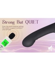 NALONE ALLOW VIBRADOR DOBLE CON ROTACION Y EMPUJE NEGRO