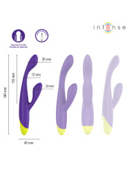 INTENSE PAOLO ESTIMULADOR RABBIT RECARGABLE PARA PUNTO G Y CLITORIS