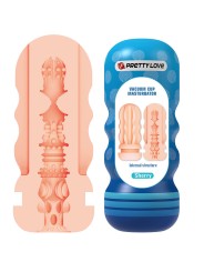 PRETTY LOVE SHERRY MASTURBADOR VAGINA CON VENTOSA Y TEXTURAS INTERNAS