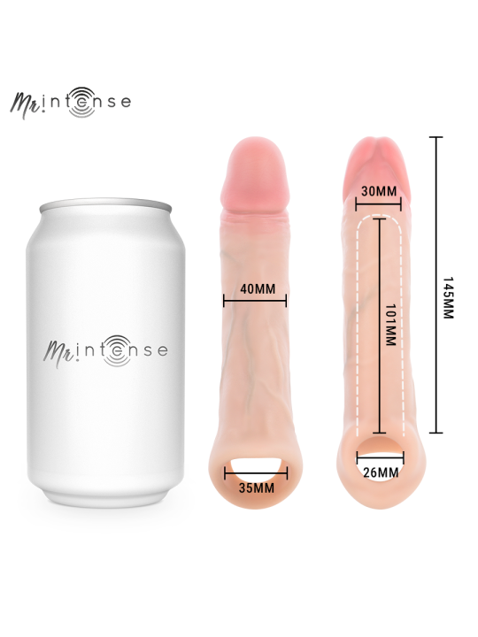 MR INTENSE SIMON M FUNDA PARA EL PENE SILICONA 145 CM O 4 CM