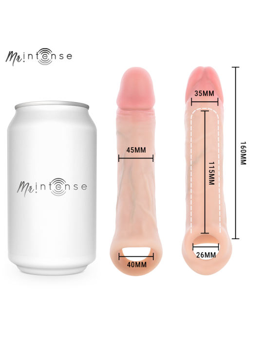 MR INTENSE SIMON L FUNDA PARA PENE SILICONA 16 CM O 45 CM