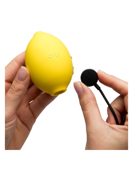 ROMP LEMON CRUSH ESTIMULADOR DE CLITORIS POR ONDAS DE PRESION AMARILLO