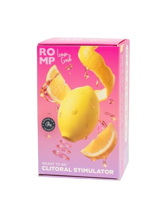 ROMP LEMON CRUSH ESTIMULADOR DE CLITORIS POR ONDAS DE PRESION AMARILLO