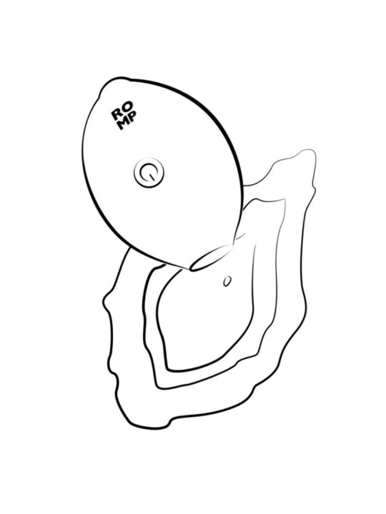 ROMP LEMON CRUSH ESTIMULADOR DE CLITORIS POR ONDAS DE PRESION AMARILLO