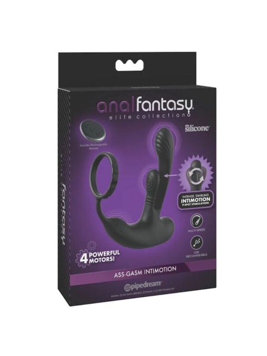ANAL FANTASY ELITE ASS GASM INTIMOTION ESTIMULADOR ANAL Y PERINEAL RECARGABLE