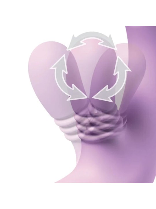 FANTASY FOR HER INTIMOTION FLUTTER PRO PURPLE VIBRADOR RABBIT PARA PUNTO G Y CLITORIS