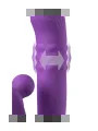 FANTASY FOR HER HARMONI PRO PURPLE VIBRADOR RABBIT PARA PUNTO G Y CLITORIS