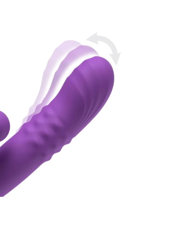 FANTASY FOR HER HARMONI PRO PURPLE VIBRADOR RABBIT PARA PUNTO G Y CLITORIS