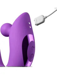 FANTASY FOR HER HARMONI PRO PURPLE VIBRADOR RABBIT PARA PUNTO G Y CLITORIS