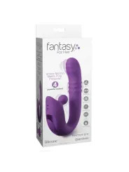 FANTASY FOR HER HARMONI PRO PURPLE VIBRADOR RABBIT PARA PUNTO G Y CLITORIS