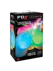 PDX ELITE GO GO BOOTY LED MEGA MASTURBADOR MASCULINO ILUMINADO