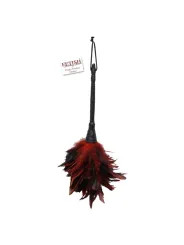 FETISH FANTASY SERIES PLUMERO FRISKY NEGRO Y ROJO